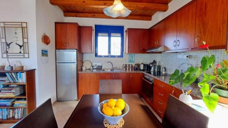 Plaka bei Chania MIT VIDEO - Kreta: Traumhaftes Ferienhaus mit 2 Schlafzimmern und atemberaubender Aussicht in Plaka zu verkaufen Haus kaufen
